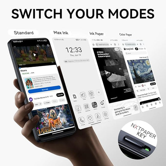 TCL 60 XE NXTPAPER 5G Cib Telefonu, AT&T, T-Mobile və Verizon üçün Kilidi Açılmış Android Smartfon, 8GB+128GB, 6.8" 120Hz Kağız Bənzəri Ekran, Süni İntellekt Xüsusiyyətləri, 5010mAh Batareya, Qabaqcıl Kamera Sistemi, Kosmik Mavi